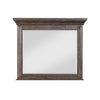 Vesy Dresser Mirror | 48" | Low Distortion Glass | Walnut Brown Wood