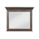 Vesy Dresser Mirror | 48" | Low Distortion Glass | Walnut Brown Wood