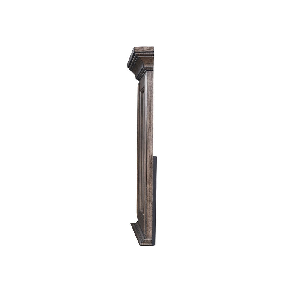Vesy Dresser Mirror | 48" | Low Distortion Glass | Walnut Brown Wood