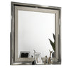 Levy Dresser Mirror | 40" | Light Gray Wood Frame | Low Distortion