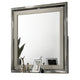 Levy Dresser Mirror | 40" | Light Gray Wood Frame | Low Distortion