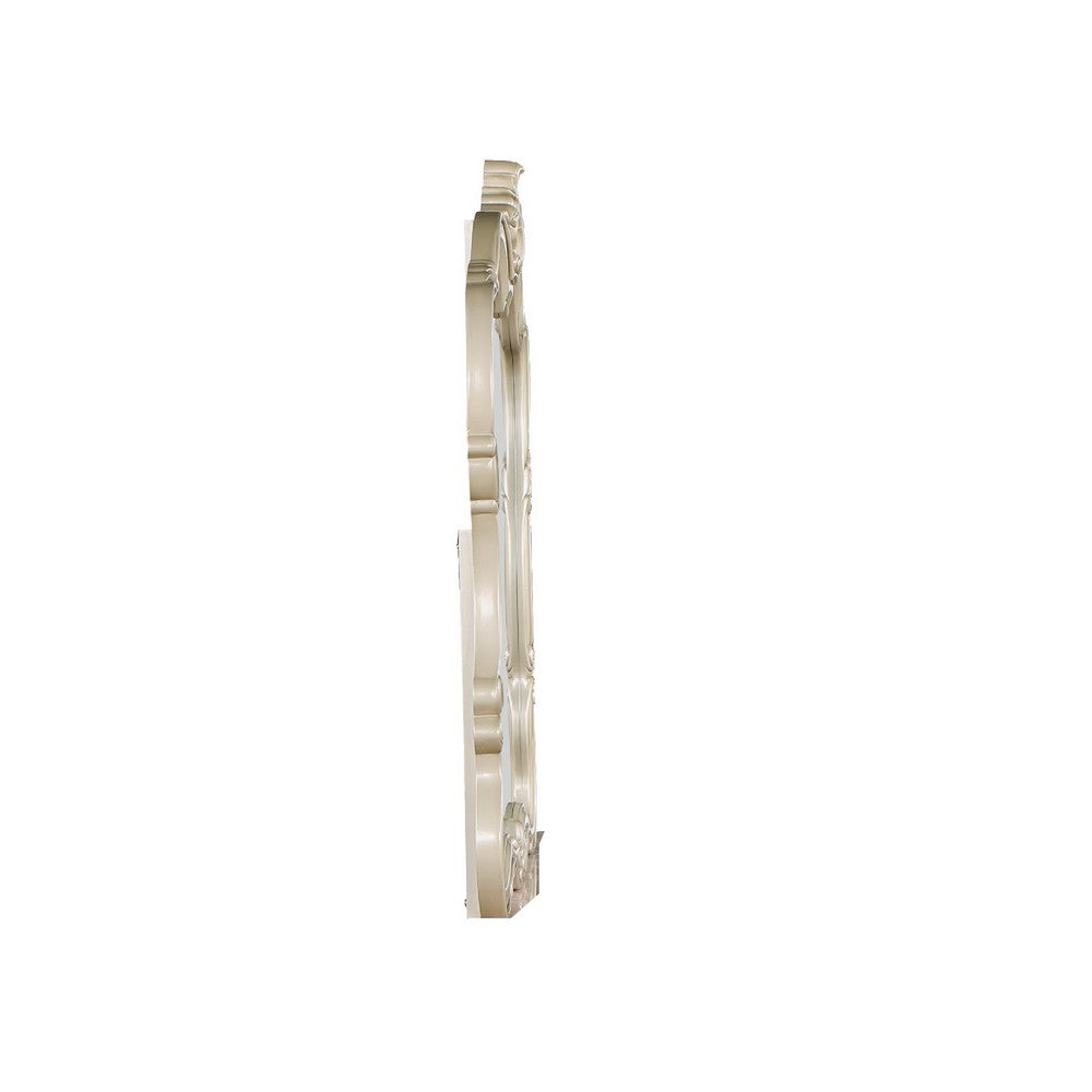 Kerra Dresser Mirror | 47" | Low Distortion Glass | Champagne Silver