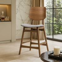 Walnut Brown, Light Gray