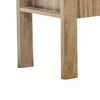 Modern Side End Table | 1 Drawer | Natural Oak Brown | 22x16" Top