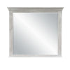 Vanity Dresser Mirror | Crown Moldings | Mist Gray | 42"