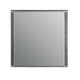 Odiy Vanity Dresser Mirror | Charcoal Gray | 42" Solid Pine Wood