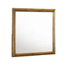 Tey Vanity Dresser Mirror | Honey Brown | Solid Rubberwood 39"