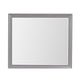 Limi Dresser Mirror | Brushed Gray Solid Acacia Wood | 43"