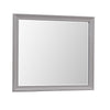 Limi Dresser Mirror | Brushed Gray Solid Acacia Wood | 43"