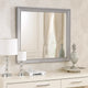 Limi Dresser Mirror | Brushed Gray Solid Acacia Wood | 43"