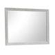 Ion Dresser Mirror | Picture Frame Molding | Mist Gray Solid Acacia Wood