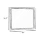 Ion Dresser Mirror | Picture Frame Molding | Mist Gray Solid Acacia Wood