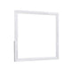 Bisca Dresser Mirror | 40" Square | Driftwood Gray Decorative Laminate