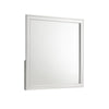 Ruo Dresser Mirror | 40" Square Frame | Low Distortion | Glossy White
