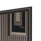 Zoe Dresser Mirror | 40" Square Black Laminate | Low Distortion
