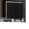 Zoe Dresser Mirror | 40" Square Black Laminate | Low Distortion