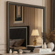 Zoe Dresser Mirror | 40" Square Black Laminate | Low Distortion