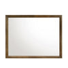 Lary Dresser Mirror | 45" Rectangular Frame | Walnut Brown Okume Veneer