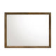 Lary Dresser Mirror | 45" Rectangular Frame | Walnut Brown Okume Veneer