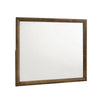 Lary Dresser Mirror | 45" Rectangular Frame | Walnut Brown Okume Veneer