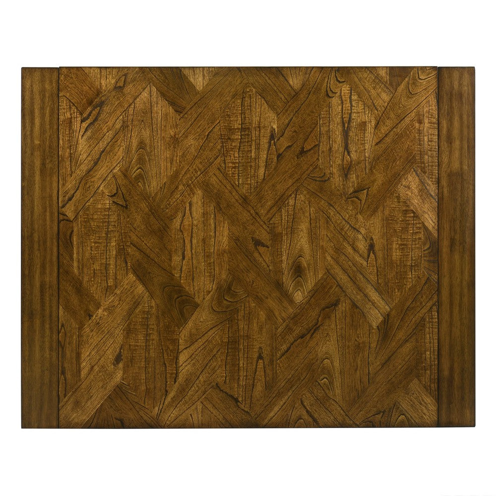 Liyo Dining Table | Modern 71" Rectangular Top | Warm Brown Wood