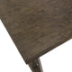 Omal Counter Height Dining Table | Khaki Brown 71" Top | Trestle Base