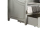 Kiki Twin Daybed w Trundle & Hidden Storage | Light Gray Wood