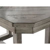 Lais 7pc Dining Table Set w 6 Ladderback Chairs | Rustic Gray