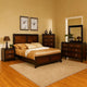 Nera 5pc Queen Bedroom Set | Tall Dresser | Black Brown Acacia Walnut