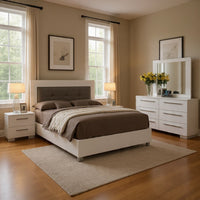 Glossy White, Gray, Chrome