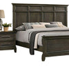 Revy 4pc Queen Bedroom Set | Tall Headboard | Wide Dresser Chest | Gray