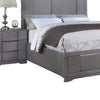Levice 4pc Queen Bedroom Set | LED Headboard | Dresser w Mirror | Gray