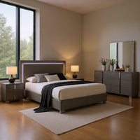 Light Taupe Gray, Chrome Silver