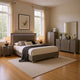 Suni 5pc Queen Bedroom Set | LED Headboard | Light Taupe Gray | Tall Dresser