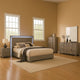 Suni 5pc Queen Bedroom Set | LED Headboard | Light Taupe Gray | Tall Dresser