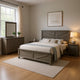 Bry 4pc Farmhouse Queen Complete Bedroom Set | Rustic Gray