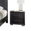 Ashen 4 Piece Queen Bedroom Set | LED Headboard & USB Ports | Black