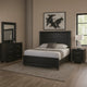 Ashen 4 Piece Queen Bedroom Set | LED Headboard & USB Ports | Black