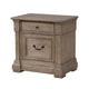 Roi 4pc Queen Bedroom Set | Tall Shutter Headboard | Weathered Gray
