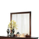 Deyr 2pc Dresser & Mirror Set | 6 Drawers | Louis Philippe Style | Brown