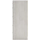 Aly 2pc Dresser & Mirror Set | 6 Drawers w Chrome Handles | White