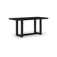 Nea Counter Height Dining Table | 76" Dark Grayish Brown Wood