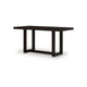 Nea Counter Height Dining Table | 76" Dark Grayish Brown Wood
