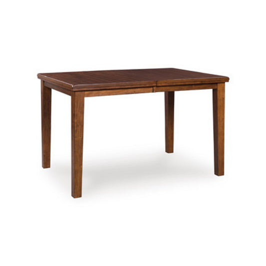 Raly Extendable Counter Height Table | 42-60" Top | Medium Brown