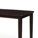 Hado Counter Height Table | 60-78" Extendable Tabletop | Dark Brown