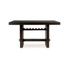 Haus Counter Height Table | 66" Rectangular Top | Dark Brown Wood