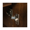 Dely Buffet Server | 4 Cabinet Doors w 2 Open Shelves | Dark Brown 60"