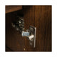 Dely Buffet Server | 4 Cabinet Doors w 2 Open Shelves | Dark Brown 60"