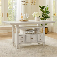 Antique White, Silver