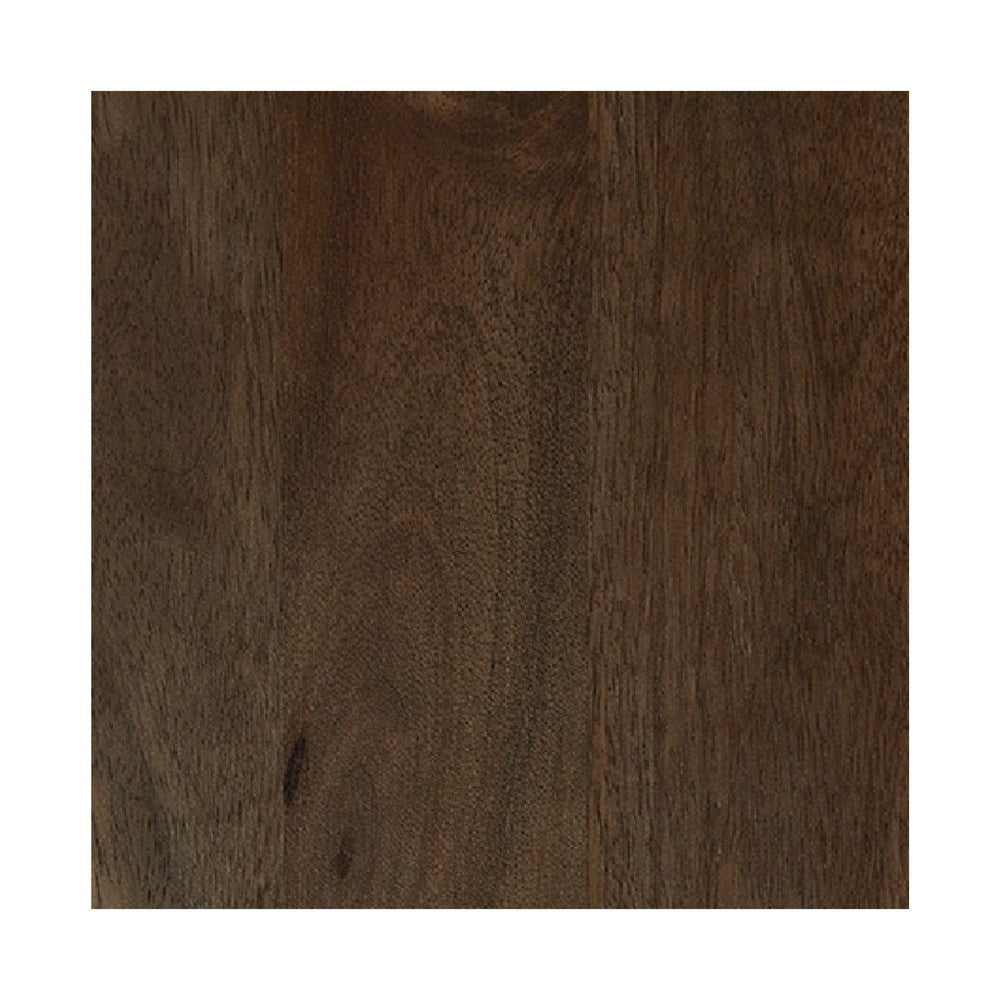 Lep Bar Cabinet | Wine & Glass Holders | 40" Wide Medium Brown